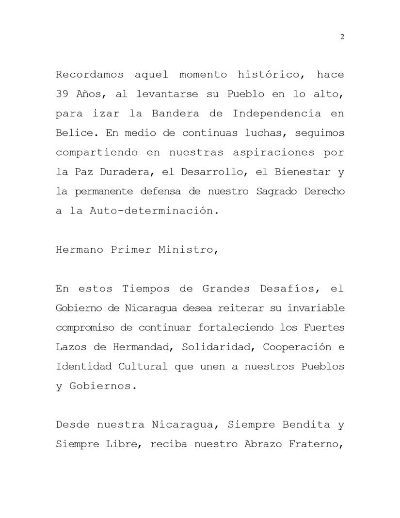 mensaje-belice-independencia